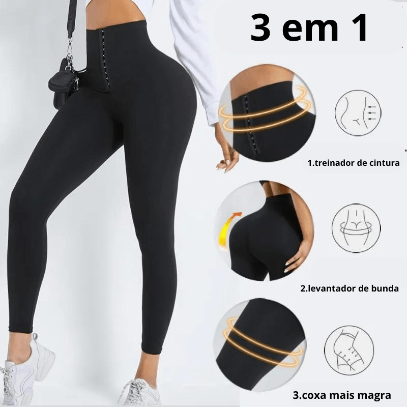 Leggings Shapewear Efeito Sauna - bonbrasil