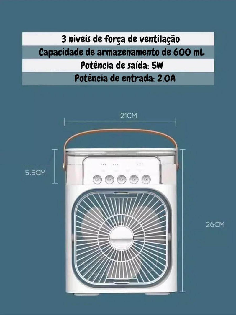 Climatizador Ventilador e Umidificador - bonbrasil