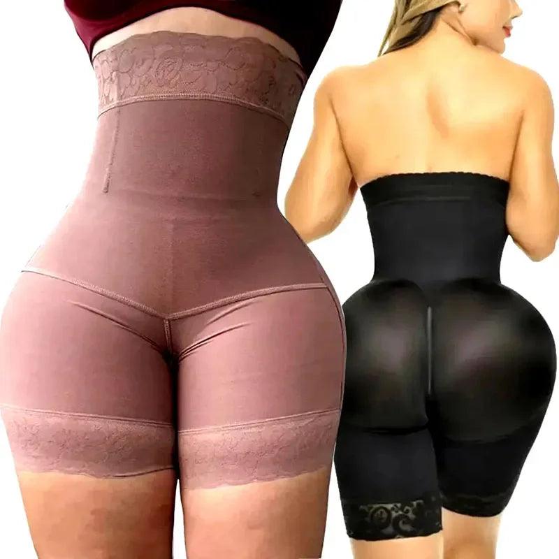 Slimming Butt Lifter High Waist Trainer Tummy Control Panties Shorts Body Shapers Shapewear Fajas Colombianas Girdles Underwear - bonbrasil