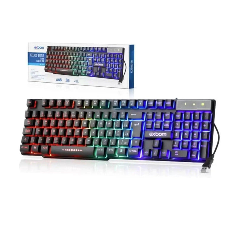 Teclado Gamer Semi-mecânico - bonbrasil