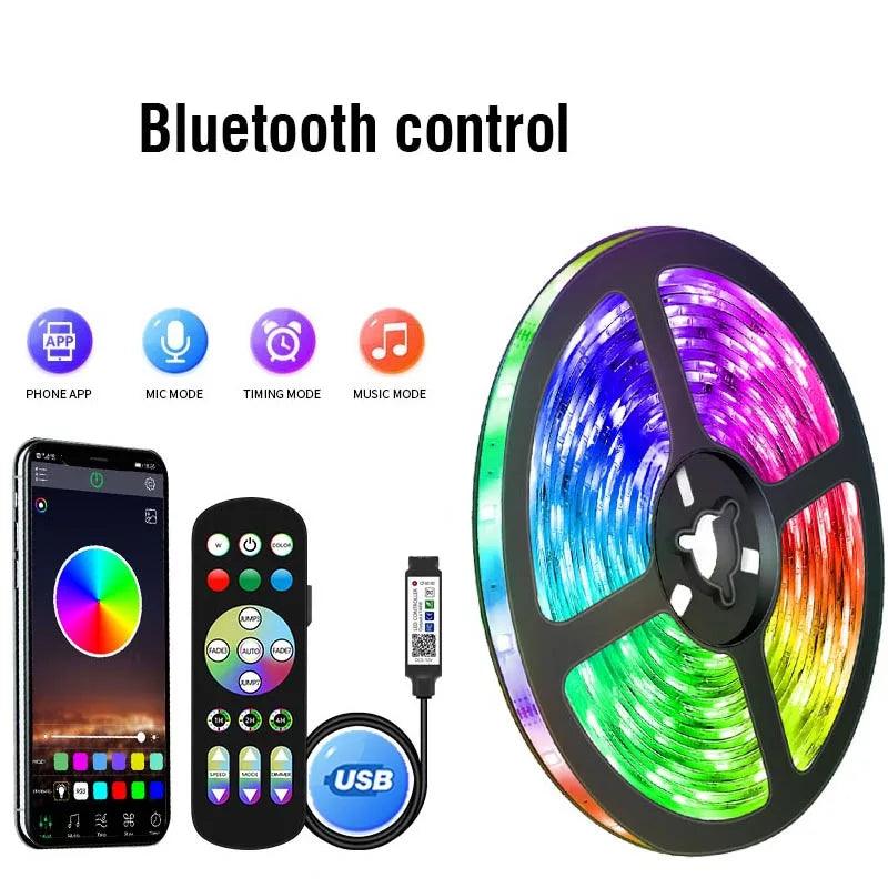 tira led rgb bluetooth - bonbrasil