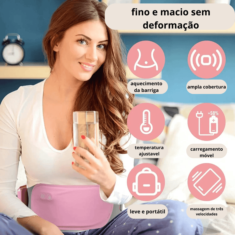 Massageador de cólica menstrual - bonbrasil