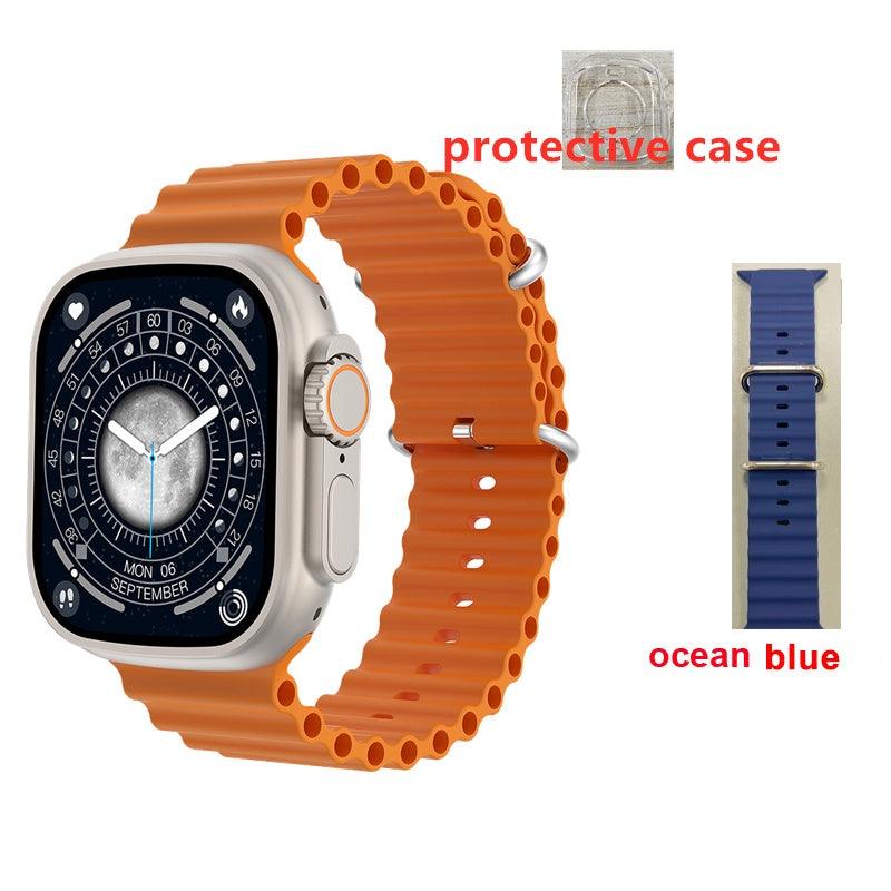 Microwear Ultra Smart Watch 8 +case de brinde - bonbrasil